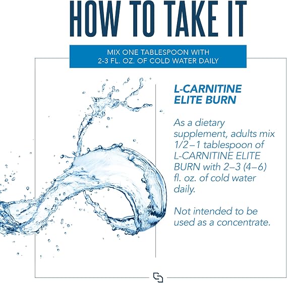 SIRENLABS L-Carnitine Elite Burn Lemon Lime Flavor - 32 Servings
