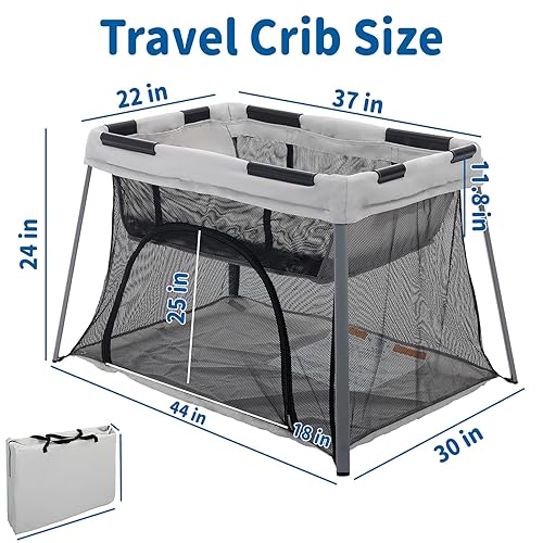 Miniatura 4 de Gentle Monster Cuna de viaje, cuna portátil para bebé