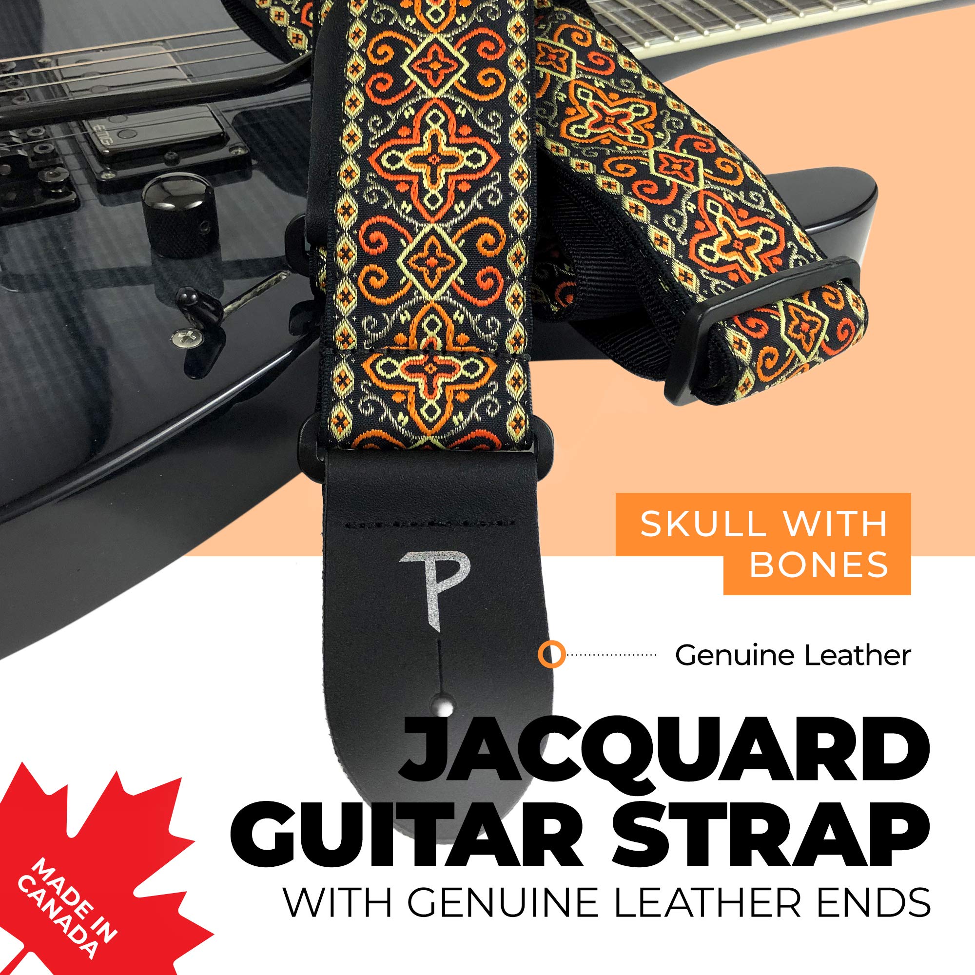 Amazon | Perri's ペリーズ ジャガード ギターストラップ TWS