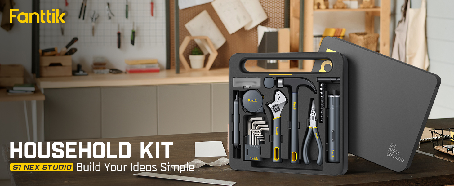 Amazon.com: Fanttik S1 NEX Studio Electric Screwdriver Tool Kit, 3