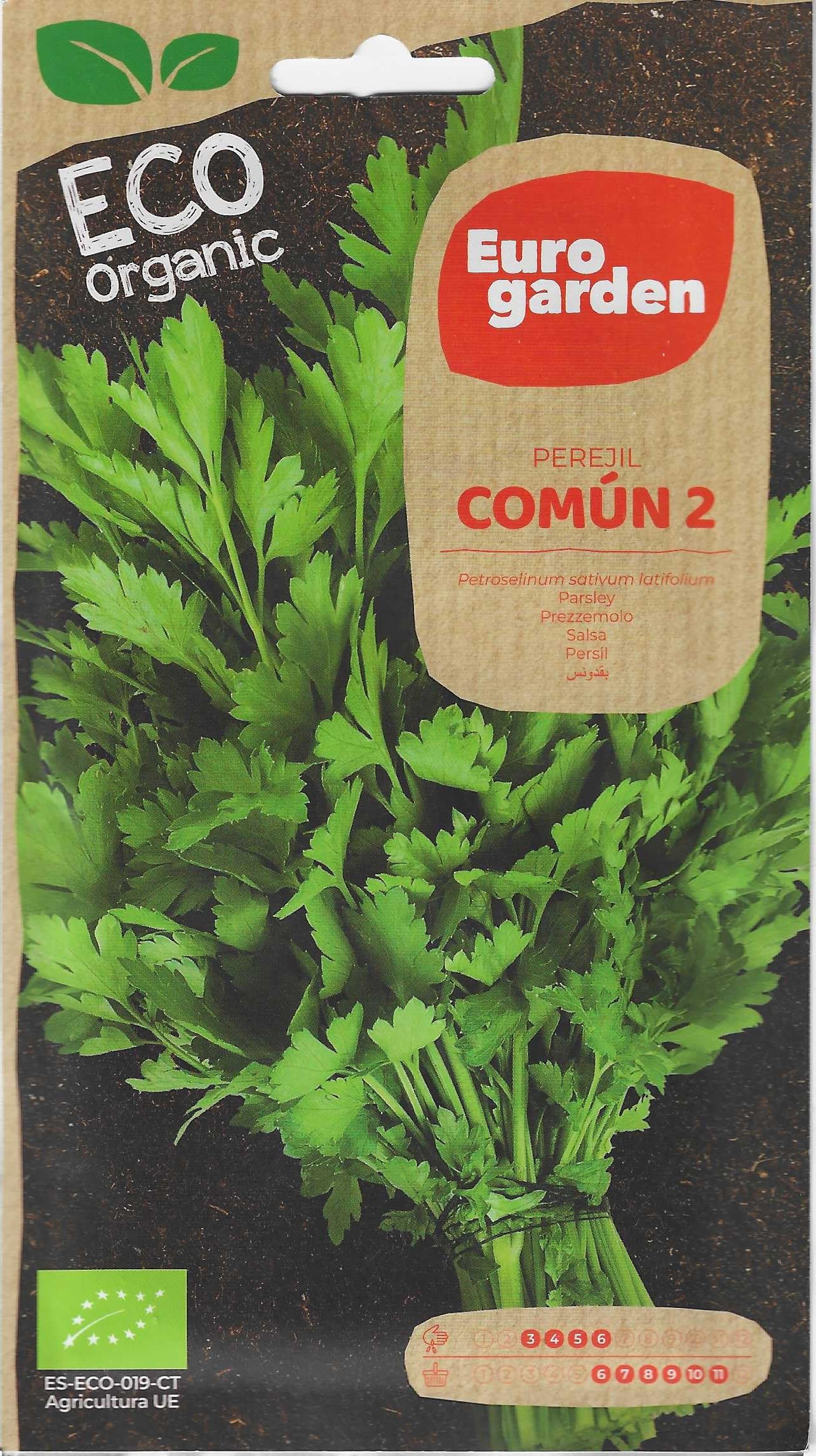 Euro Garden Eco Organic Parsley (Perejil Comun 2) Premium Quality Seeds Made in Spain (2)