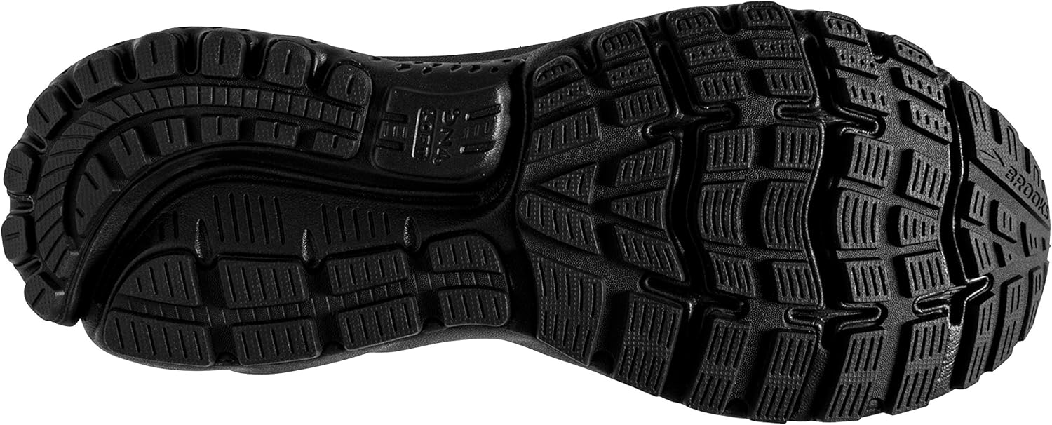 Brooks Mens Ghost 12 Running Shoe 11.5 Black/Grey