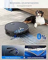 Vista 6 de ECOVACS DEEBOT X9 PRO Omni Robot Aspirador y Fregasuelos, 16,600Pa de succión potente, fregona OZMO con rodillo autolavable instantáneo, ZeroTangle