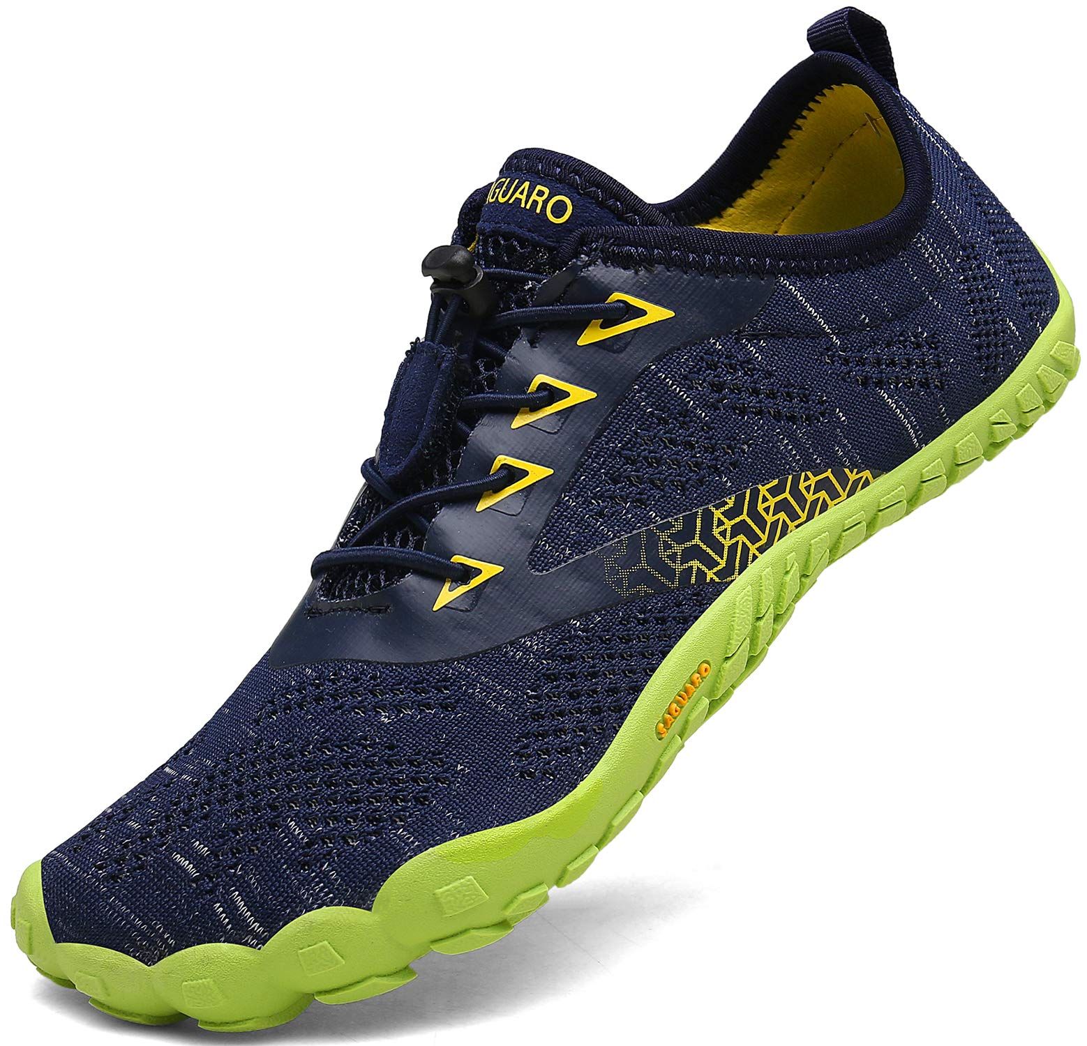 SAGUARO Scarpe Barefoot Minimaliste Uomo Scarpe da Trail Trekking Scarpette da Scoglio