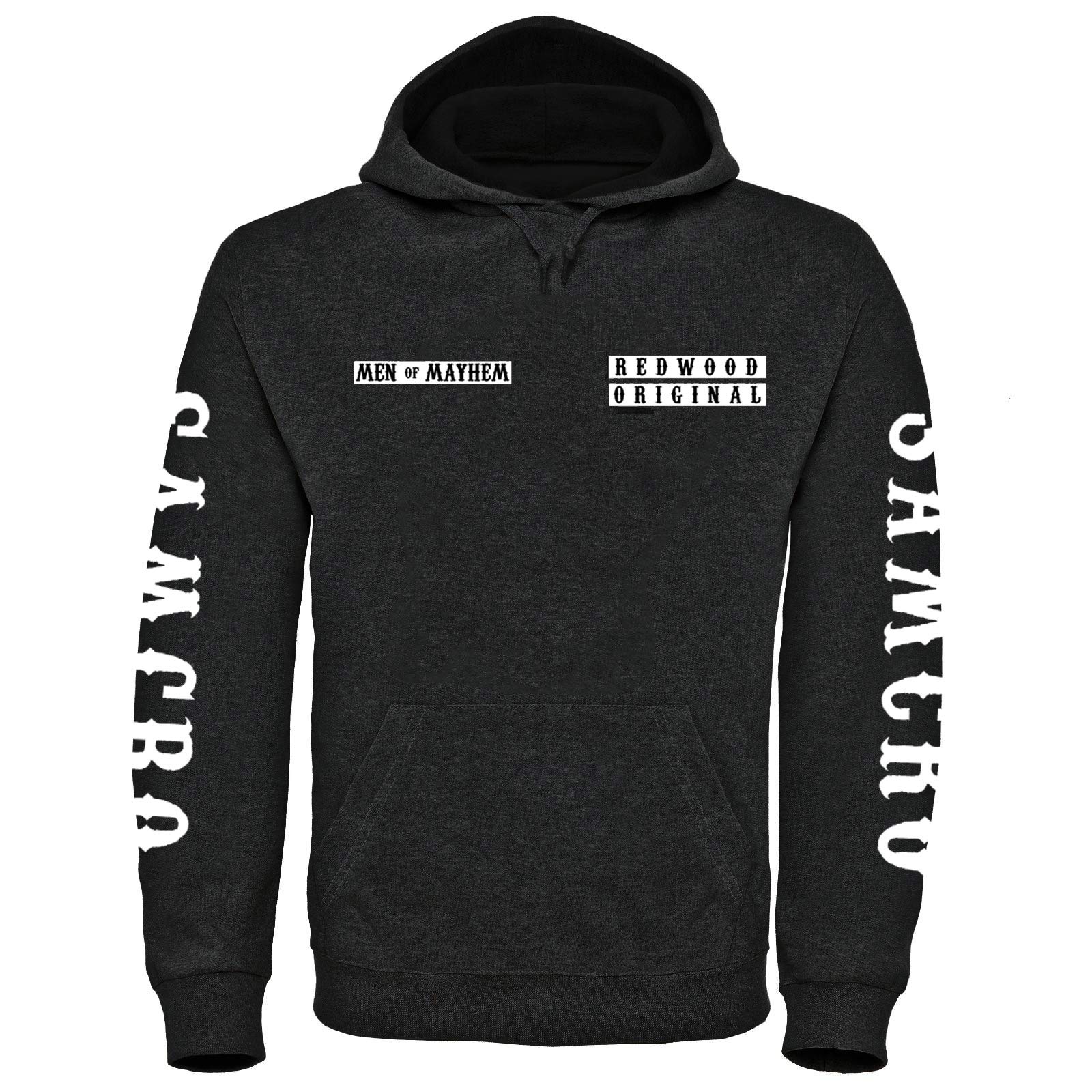 Sons of Anarchy Custom Charter Deluxe Hoodie Pullover - Redwood Original Jax Teller Patch