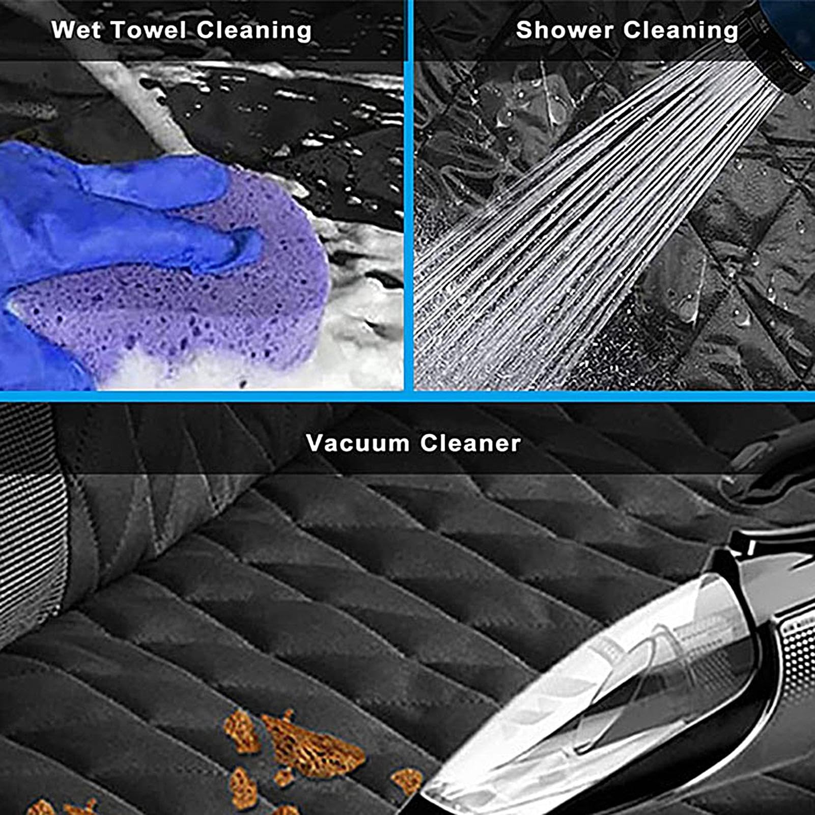 Protector de Asiento de Coche para Perros, Hamaca Impermeable para Mascotas, Cama antiarañazos para Asiento de Coche con Bolsillos de Almacenamiento, Protector de Asiento Trasero para Mascotas | Mascotas, Cama antiarañazos para Asiento de Coche con Bolsil