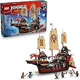 LEGO NINJAGO The Temple Bounty Building Toy - Multi-Level Boat W/6 Ninja Toy Minifigures for Kids, Ages 14+ - Model Building Kit with Display Stand - Dragons Rising Gift for Teen Boys &amp; Girls - 71848