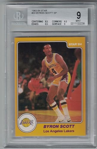 Beckett Mint 9 1983 Star Byron Scott XRC Rookie Card