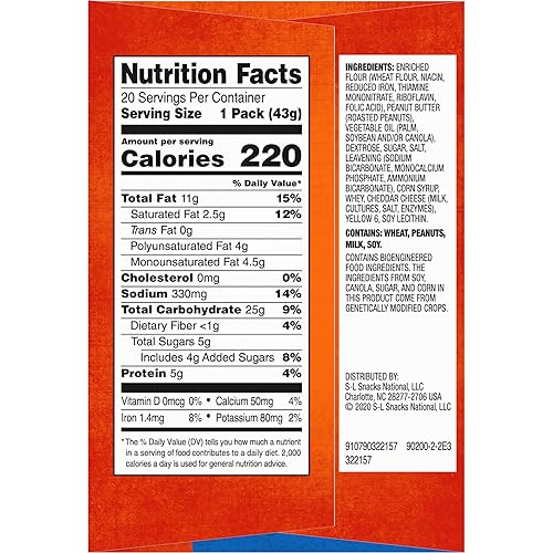 Miniatura 9 de Galletas saladas, crackers, Lance Toasty y Toastchee, 40 unidades