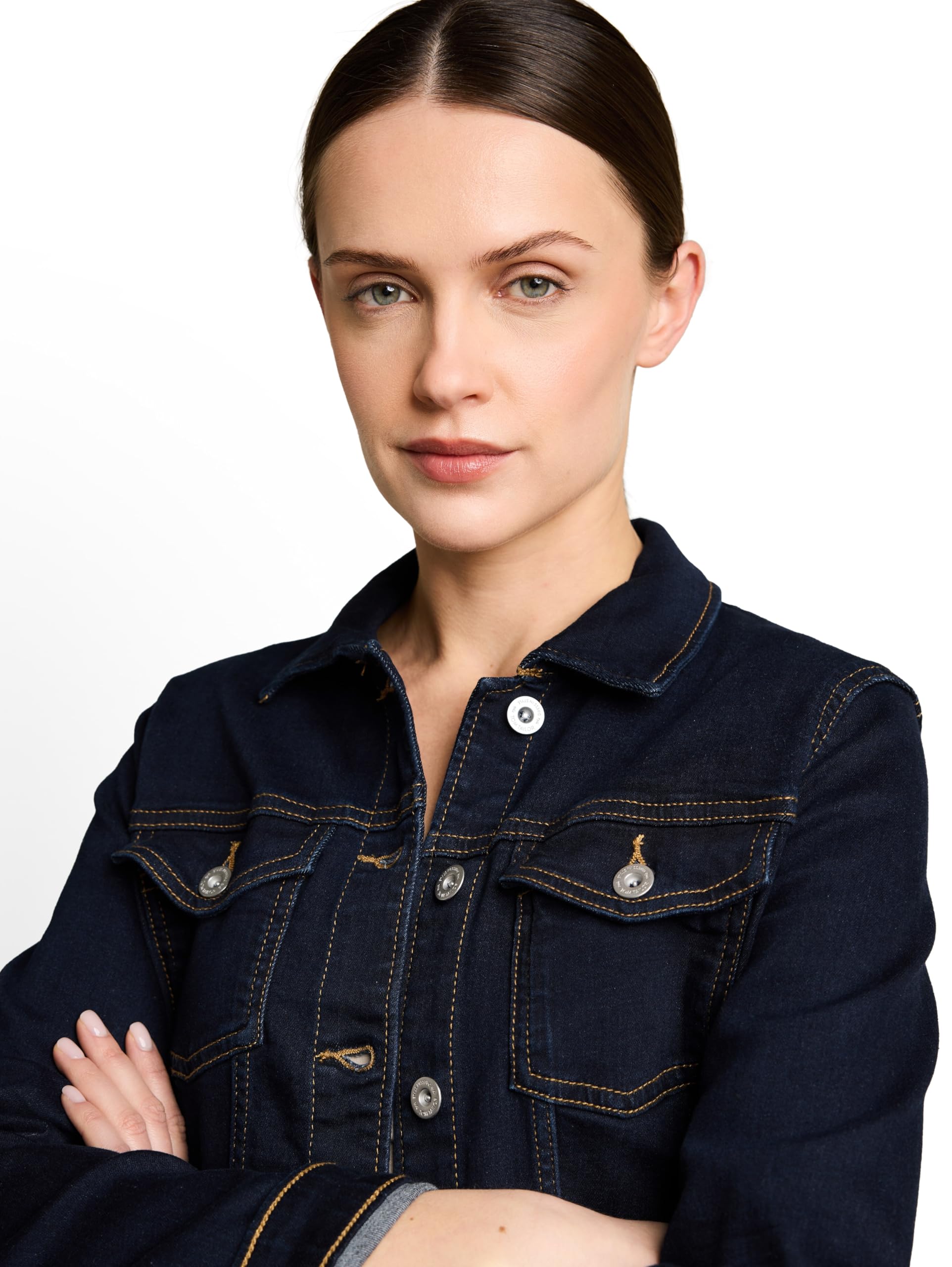 TOM TAILOR Damen Basic Jeansjacke