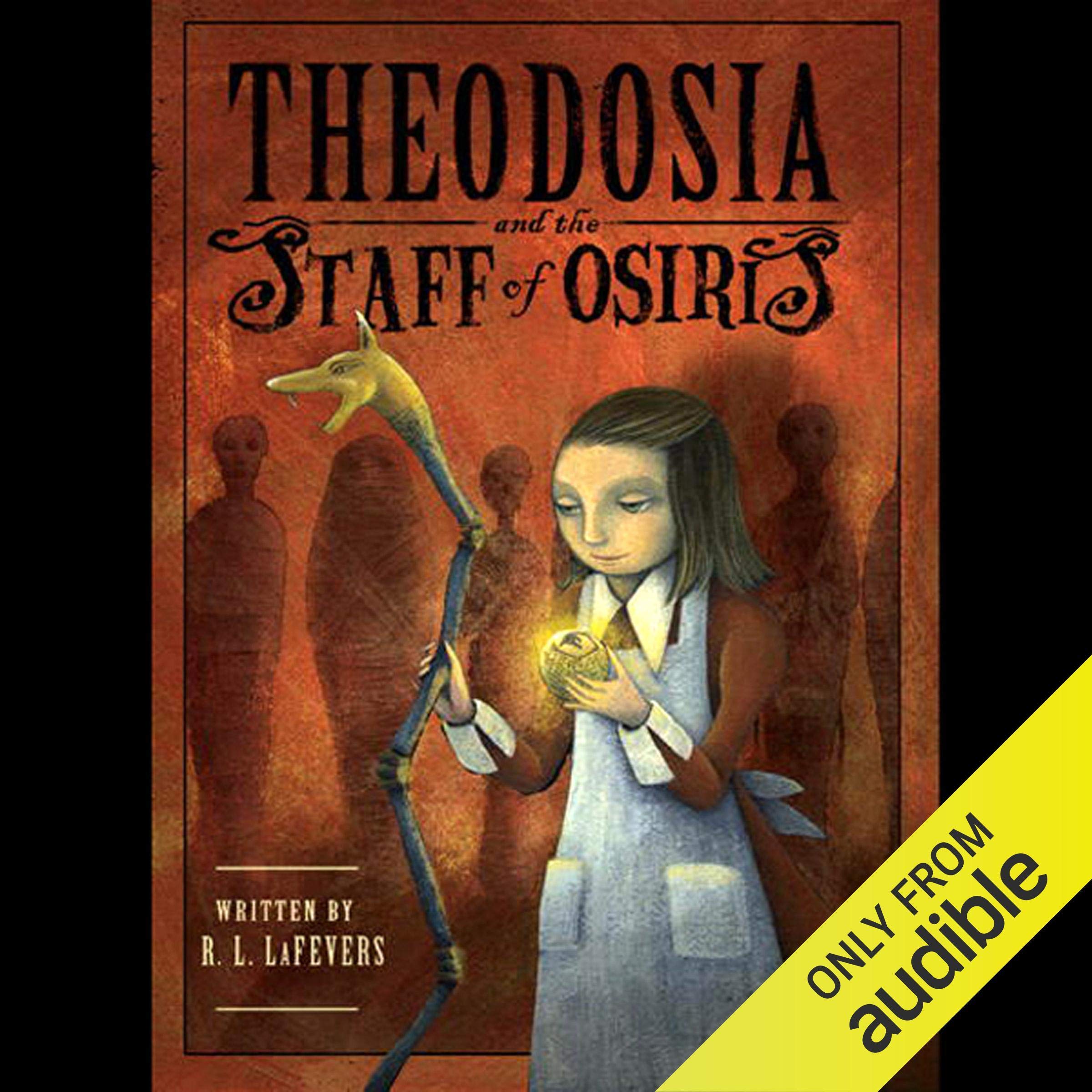 Cover art for Theodosia and the Staff of Osiris