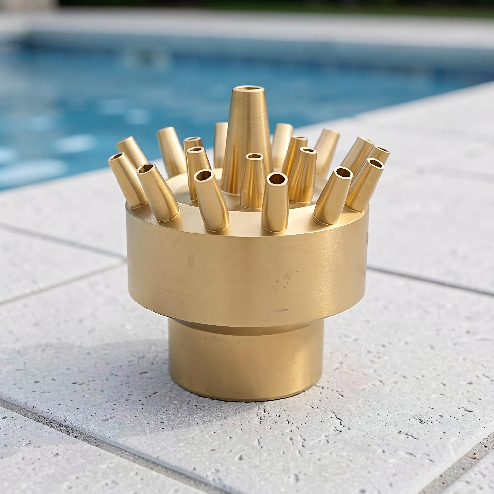 Boquilla de Fuente de Agua de jardín con múltiples Orificios para