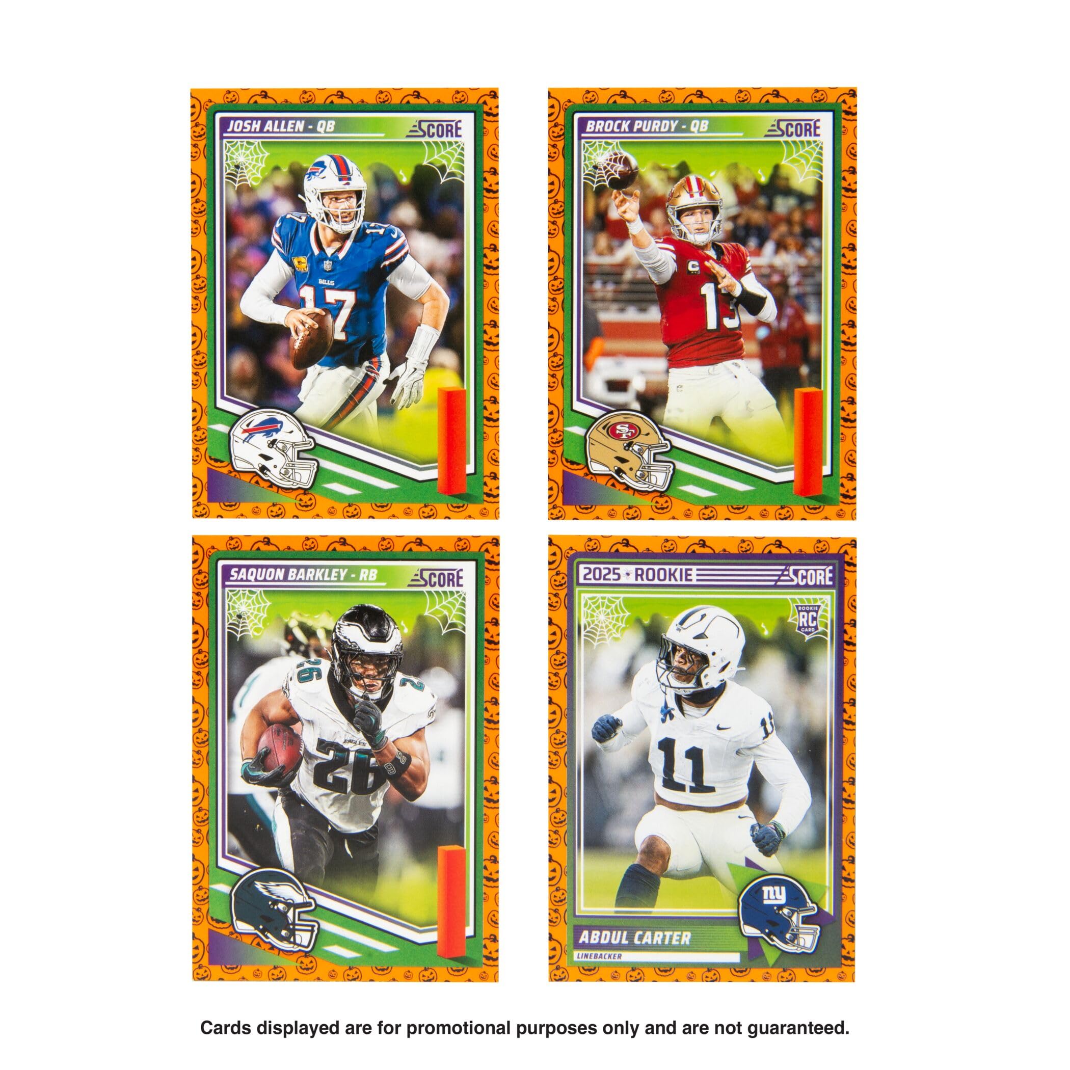 Paquete de tarjetas coleccionables de fútbol de  Score-A-Treat 2025 5