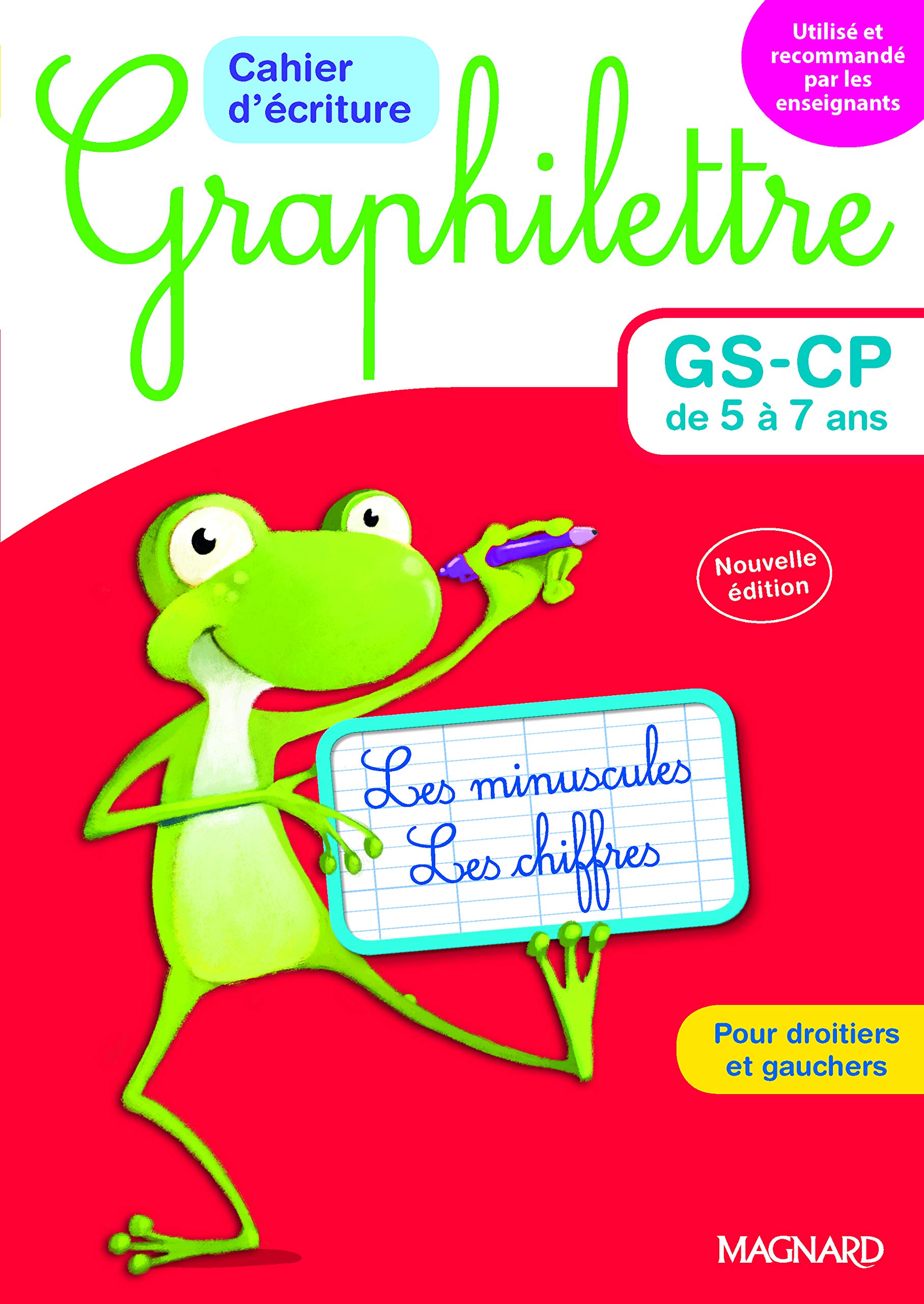 Graphilettre - Cahier d'écriture GS/CP