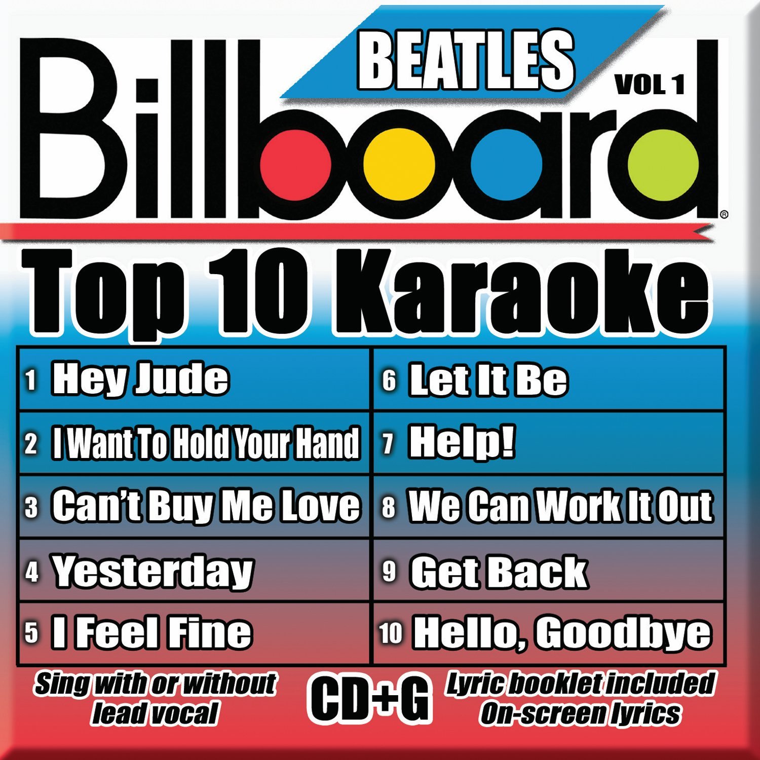 Billboard Top 10: Beatles, Vol. 1 [Audio CD] Various Artists and Billboard Top 10 Karaoke