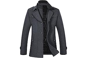 Men's Pea Coat: The Epitome of Winter Sophistication