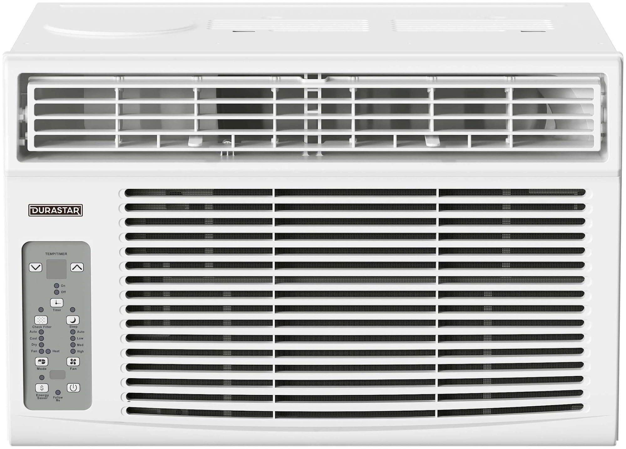 drwhc122xna1 12,000 btu 230v window air conditioner with 11000 btu supplemental heating and remote control - white