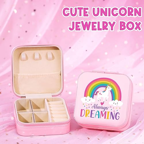 Miniatura 7 de Regalos de unicornio para niñas de 4 a 6, 7, 8, 9 y 10 años, regalos de cumpleaños de San Valentín con manta que brilla en la oscuridad, juguetes