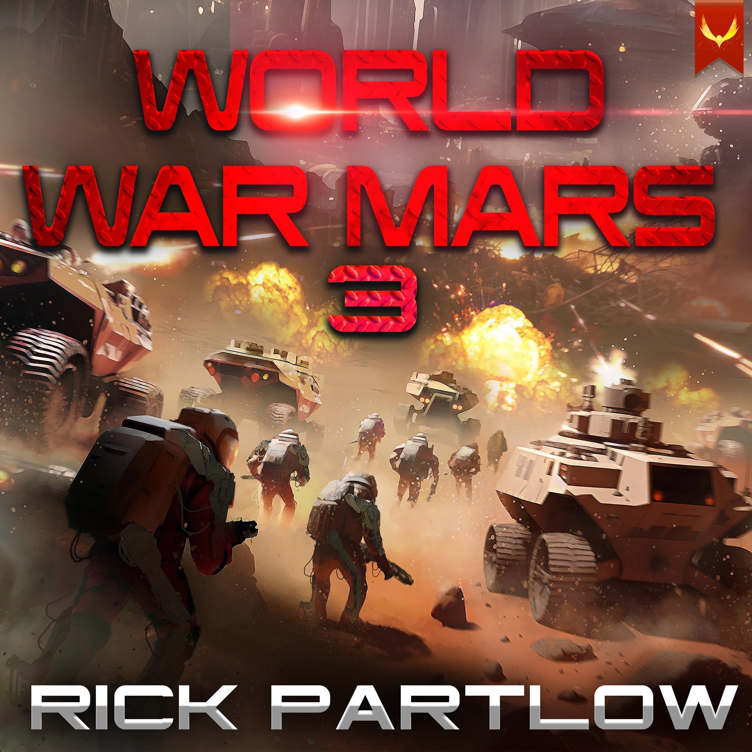 Cover art for World War Mars 3