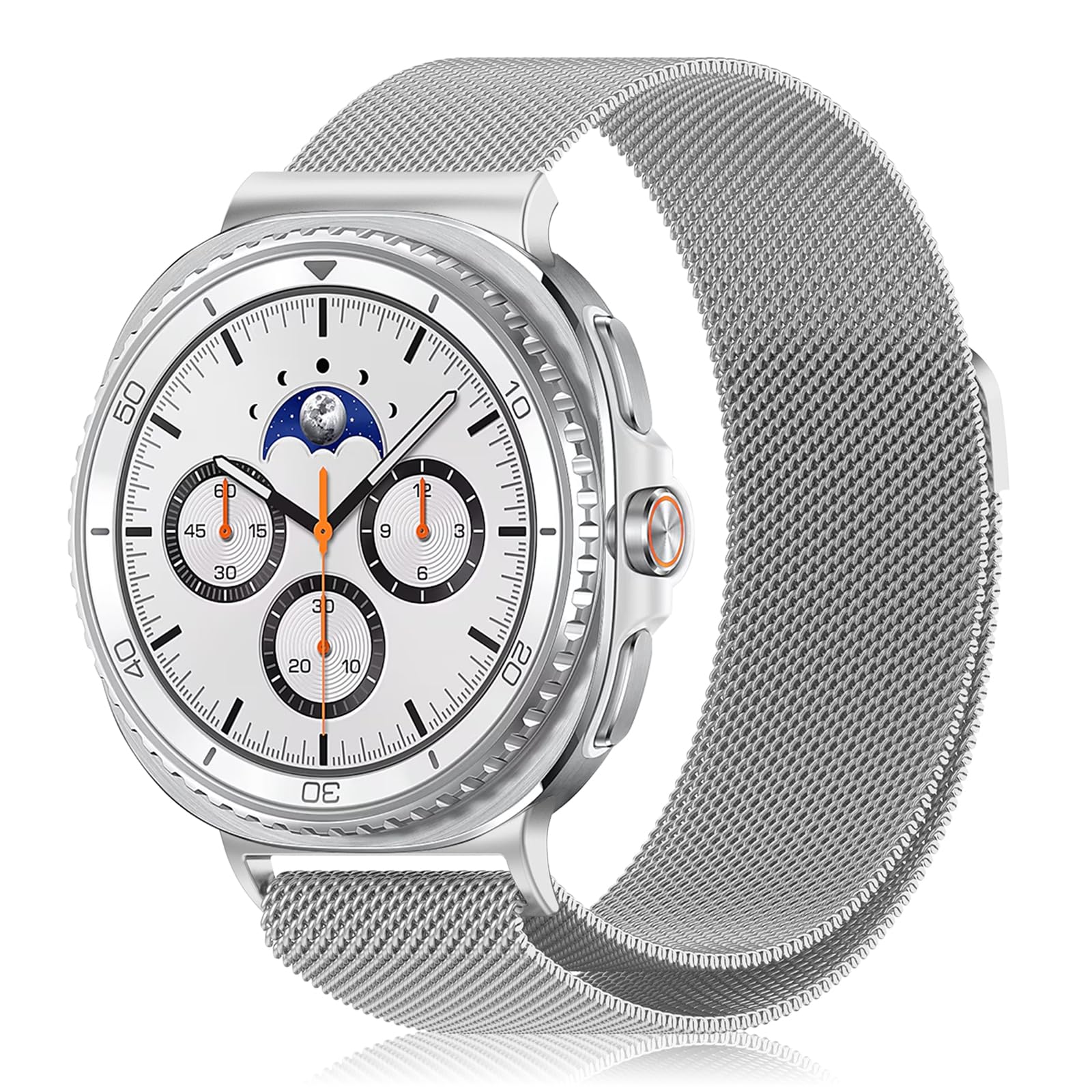 Amazon.co.jp: [AiMaoo] 金属バンド Samsung Galaxy Watch 8 40mm 44mm