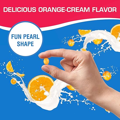 Miniatura 5 de Gomitas de aceite de pescado para niños Omega 3-60 perlas masticables Omega 3 con EPA y DHA - Gomitas para niños Omega 3 para la salud celular y el