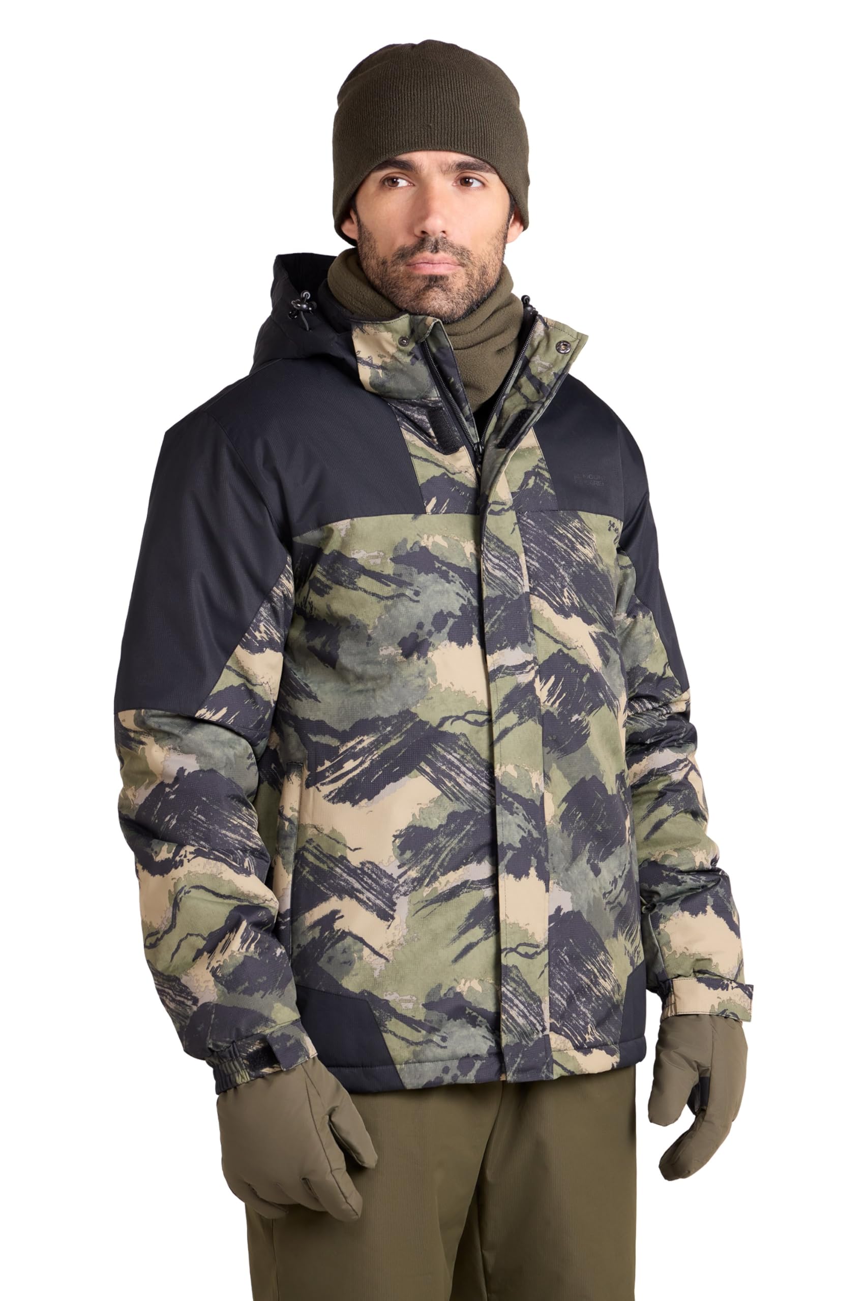 Mountain Warehouse Wattiertes Ski- und Hosen-Set für Herren - wasserabweisend, atmungsaktiv, thermisch getestet -30 °C, Schneerock - ideal für Wintersport, Sport