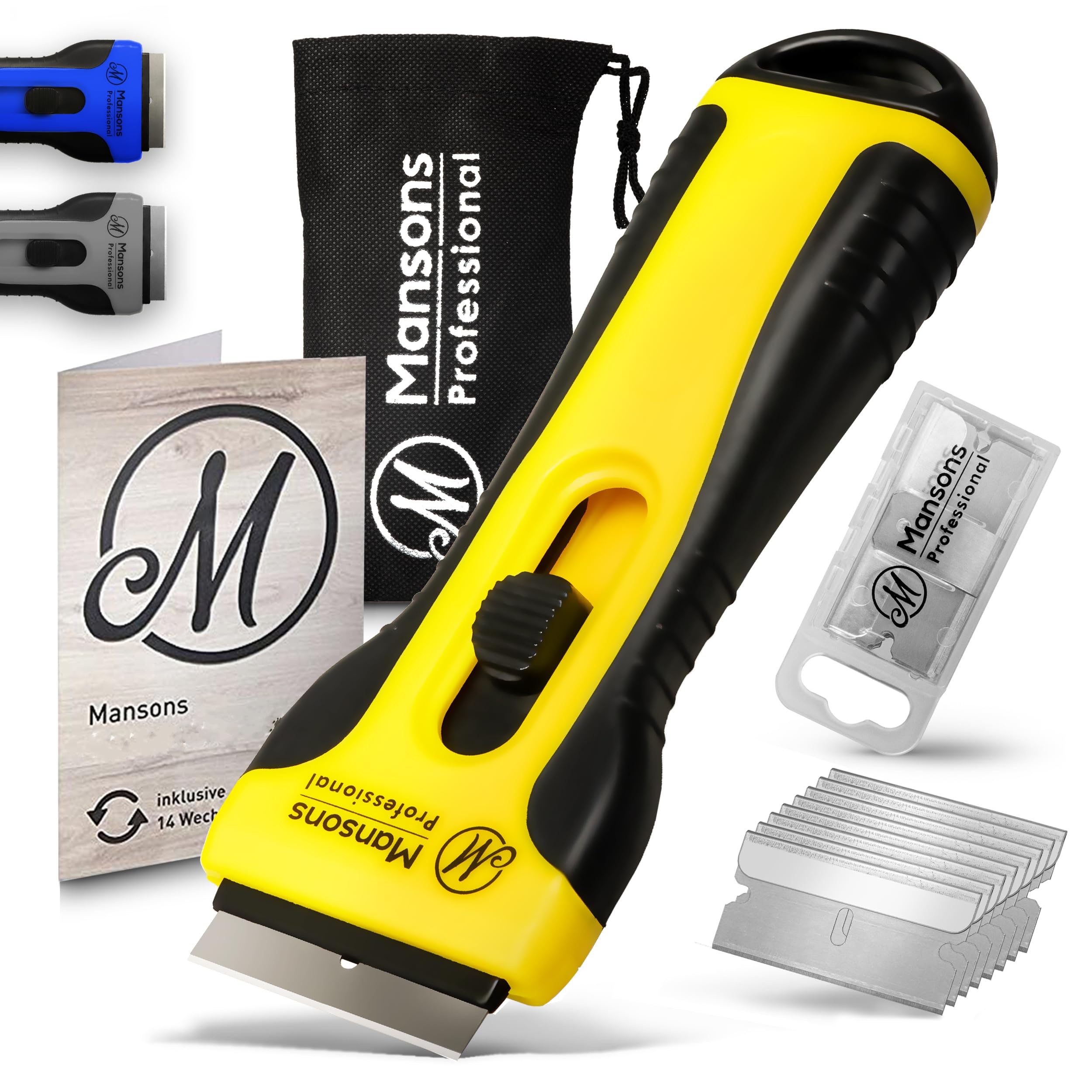 Raschietto Per Vetroceramica MiaX - Con Lame Di Ricambio Integrate, Pulizia Senza Graffi - Foto 5