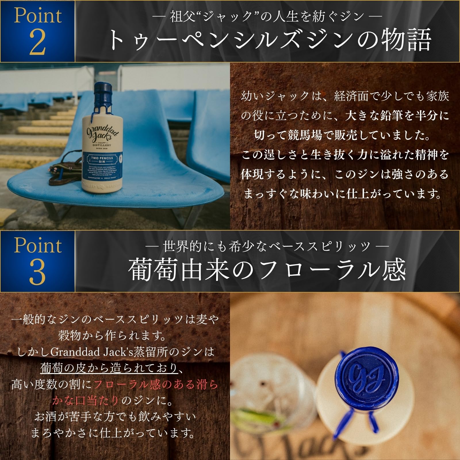 Amazon.co.jp: 【洗練されたジュニパーベリーの風味】Granddad Jack's