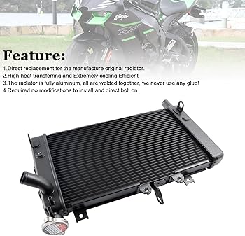 Amazon | Frezon zx4rラジエーター 適用カワサキニンジャ ZX-4R/ZX-4RR