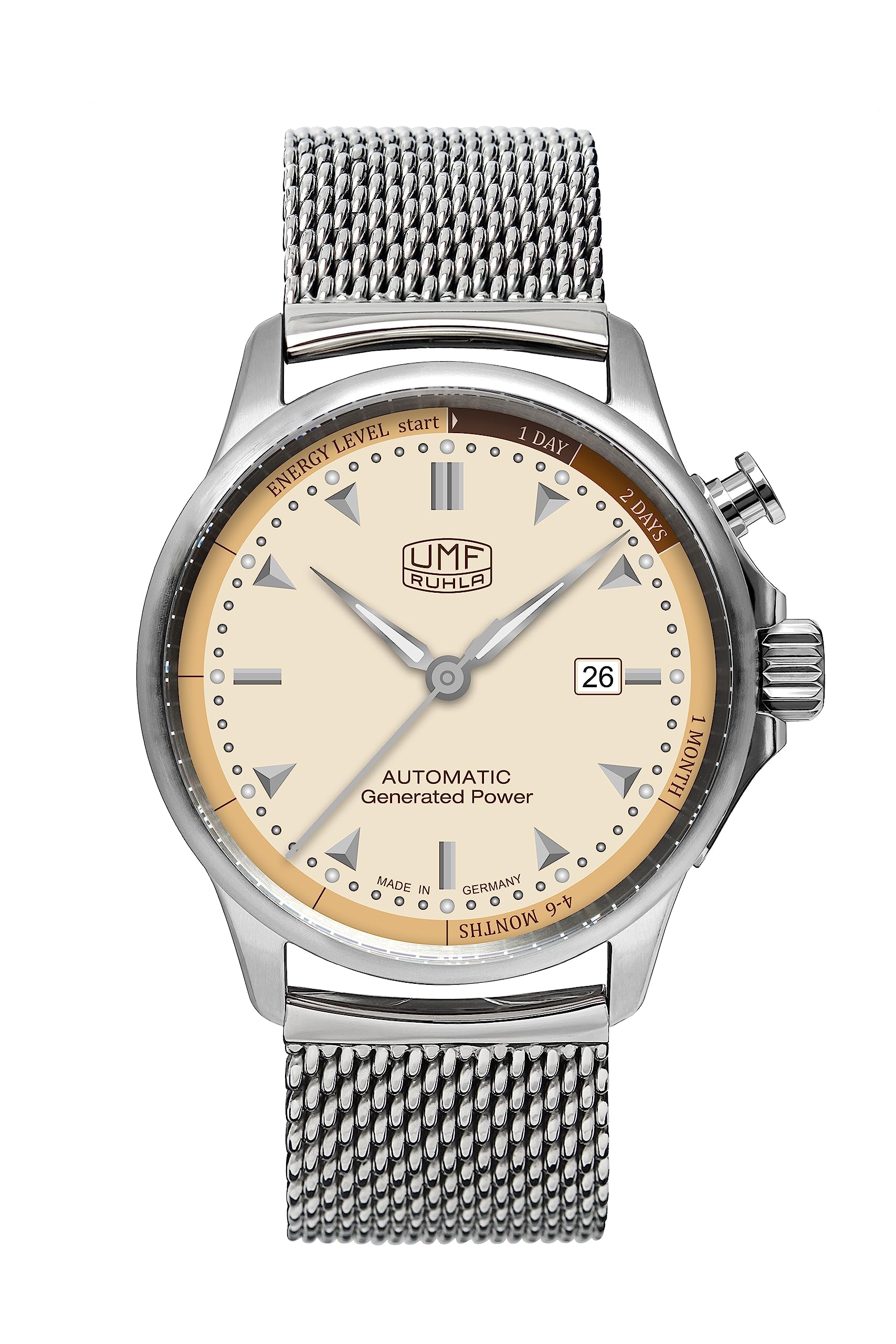 Orologio automatico uomo Bering Automatic maglia milanese 16243-077