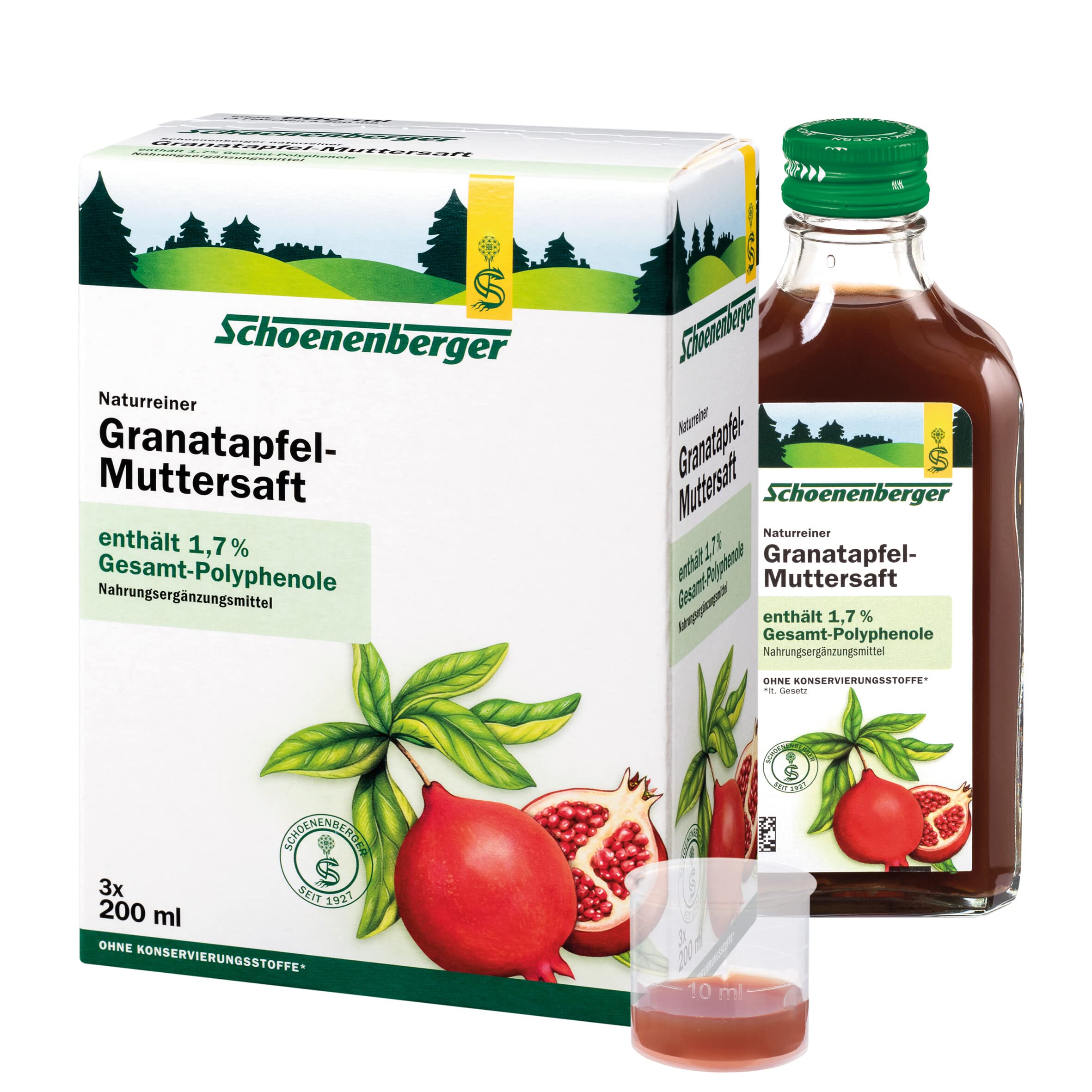 Granatapfel Muttersaft Sc 3X200 ml