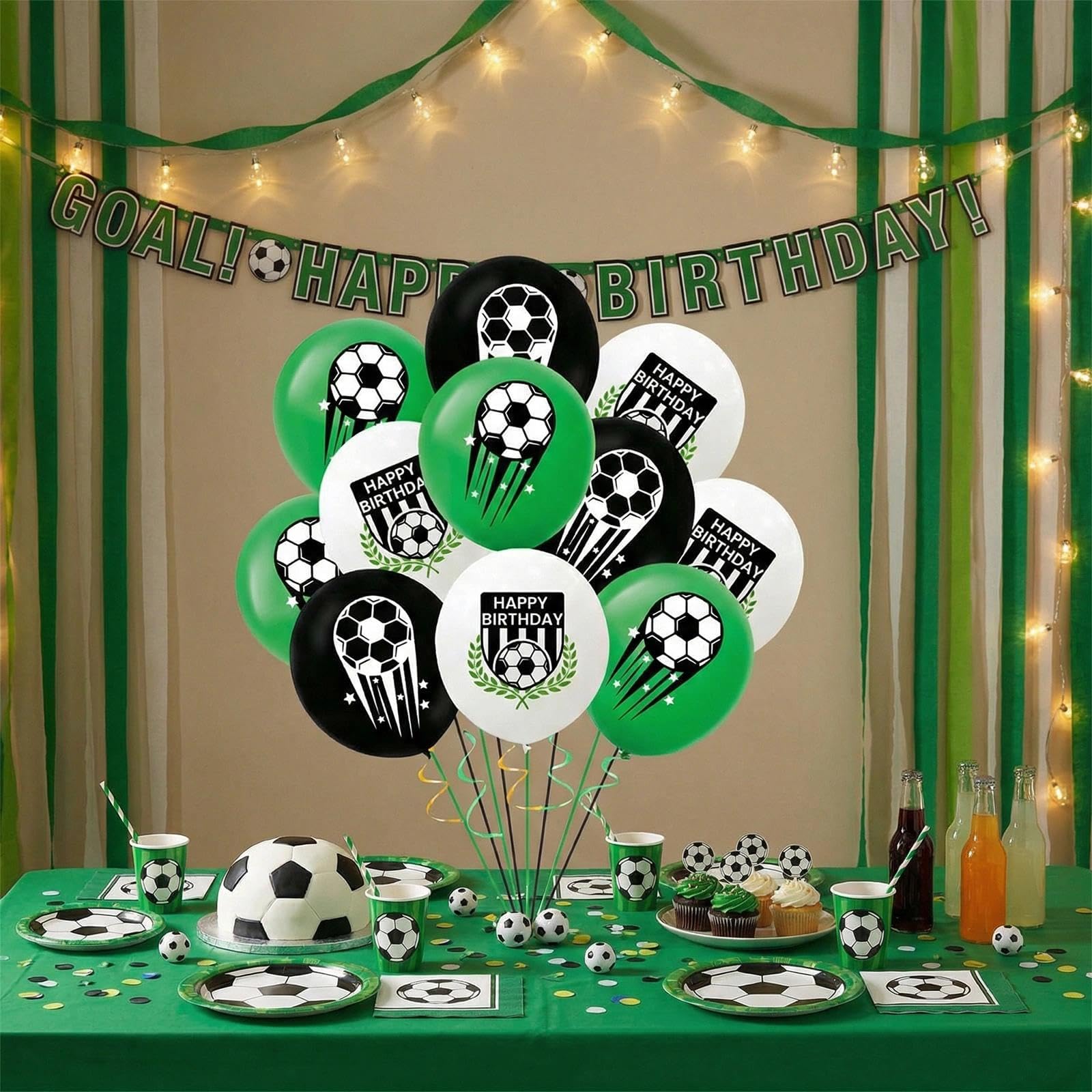 58 Pezzi Set Regalo Festa Regalini Fine Festa Compleanno Bambini | Gadget Calcio con Portachiavi Calcio, Fischietti, Mini Flipper, Balloni, Bracciali in Silicone Bomboniere per Bambini