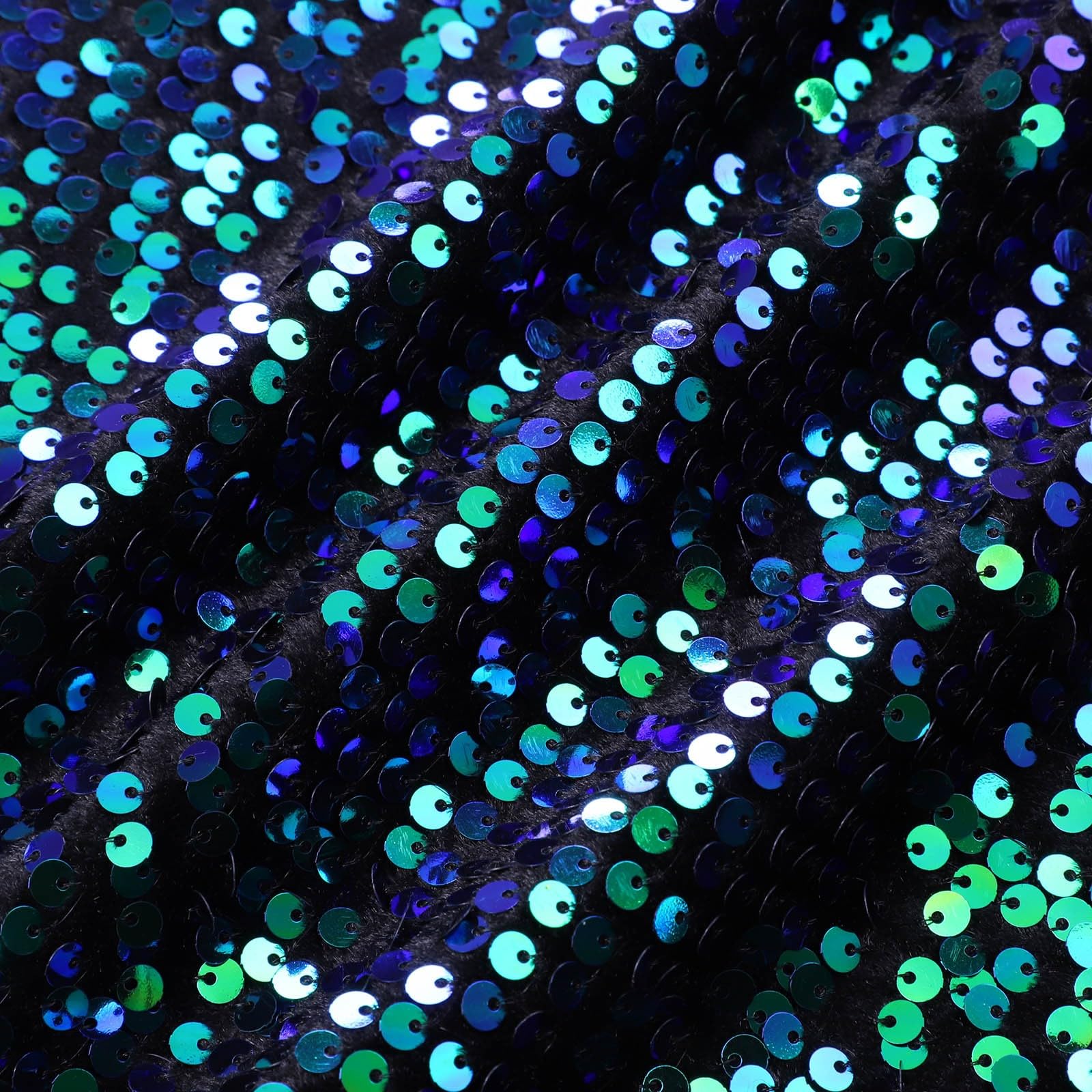 Générique Haut Femme Chic Et Elegant Brillante Sequins Tee Shirt Argenté Chemisier Carnaval Top Vetement Décontractée Rouge Paillette Manches 3 4 À Volants Tunique Paillettes