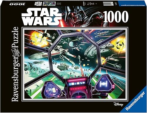 Miniatura 1 de Ravensburger Star Wars TIE - Rompecabezas de 1000 piezas para adultos - 16920 - Cada pieza es única, tecnología Softclick significa que las piezas