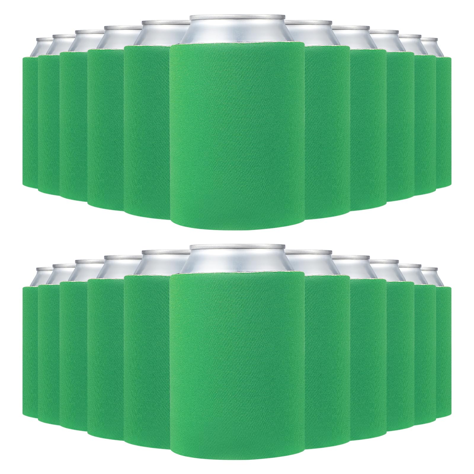 PATIKIL Blank Beer Can Cooler Sleeves