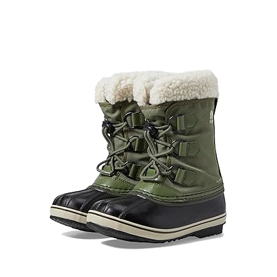 SOREL Kids Yoot Pac Nylon WP (Little Kid/Big Kid) Kids Shoes Hiker Green