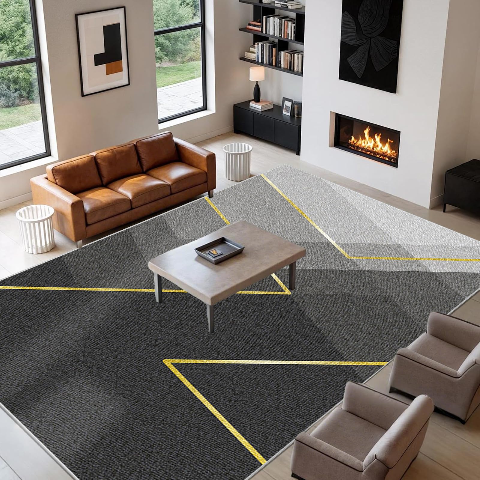 Tapis antidérapant et facile à nettoyer 60x80cm pour chambre d'enfant