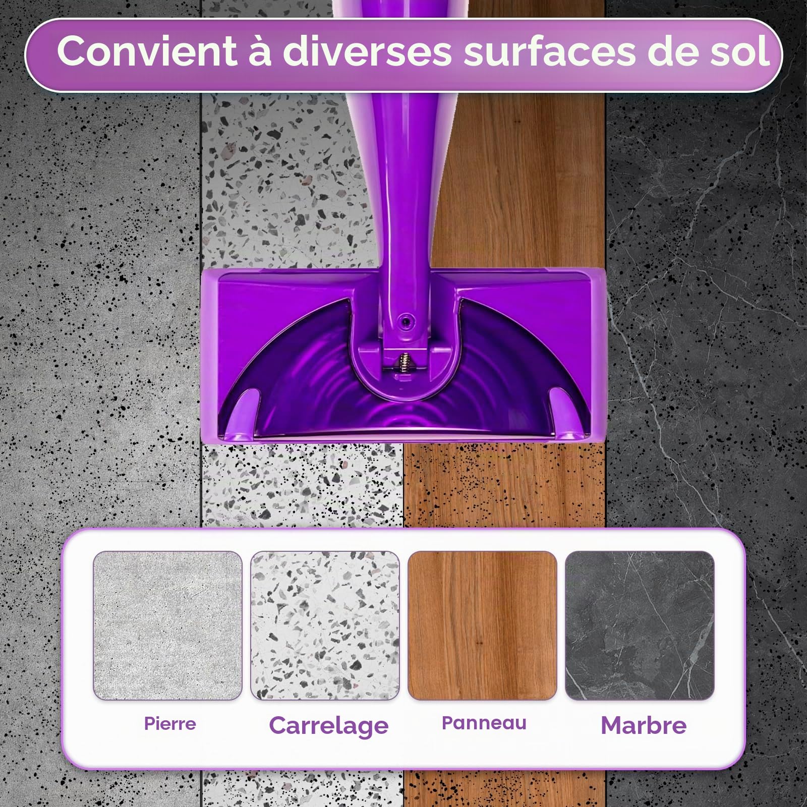 (60 Pièces) WetJet Lingettes Serpillières pour Swiffer WetJet, Lingettes Jetables, Recharges Multi-Surfaces pour Swiffer Wet Jet, Lingette Serpillière, Tampons de Vadrouille