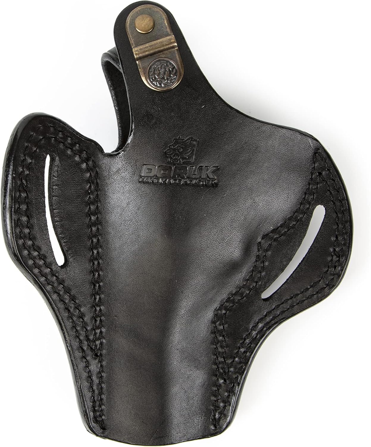 DORUK Holster | S&W 357/38 Revolver Leather OWB 4 inch Holster