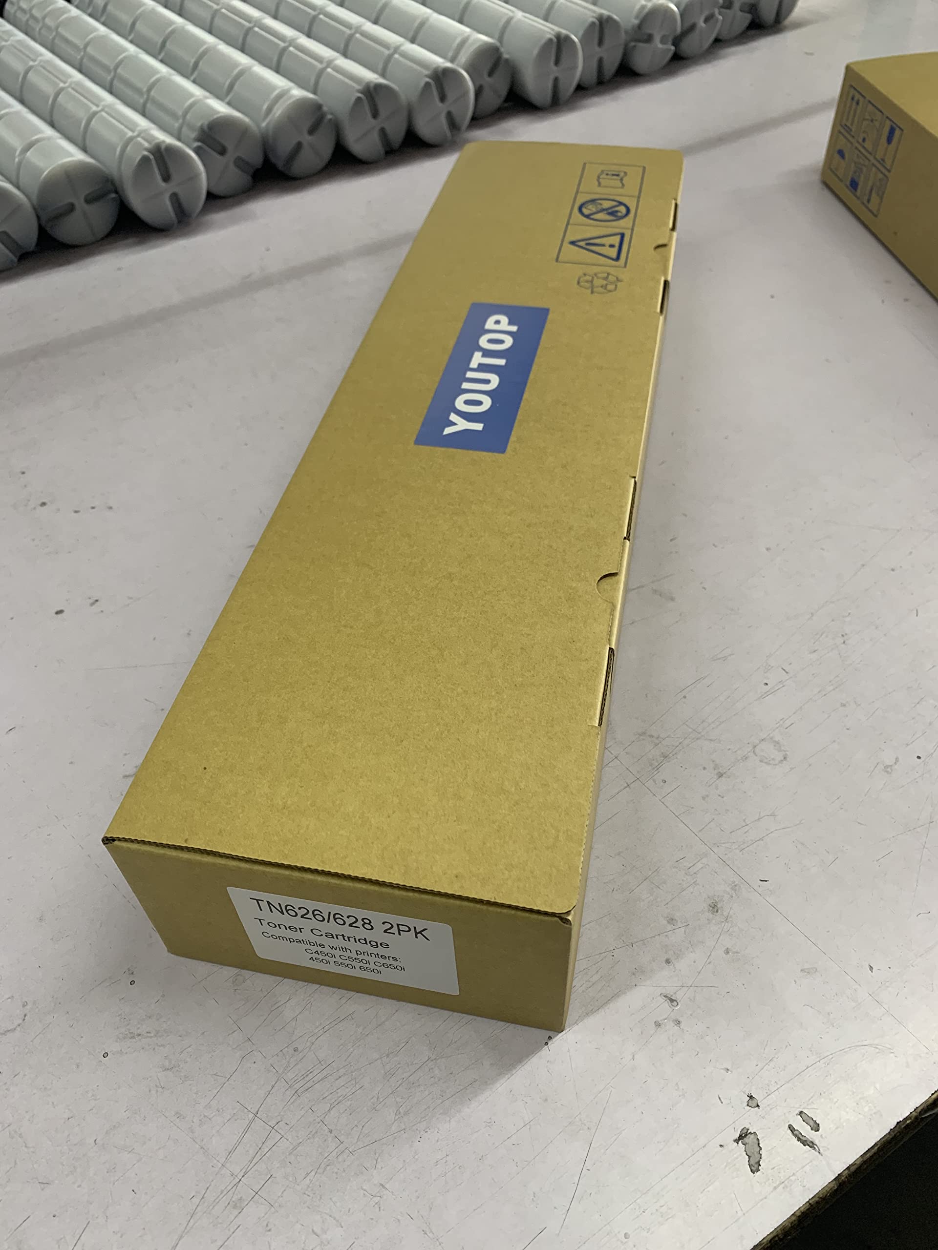 Amazon | YOUTOP TN626 TN-626 (ACV1130) ブラックトナーカートリッジ