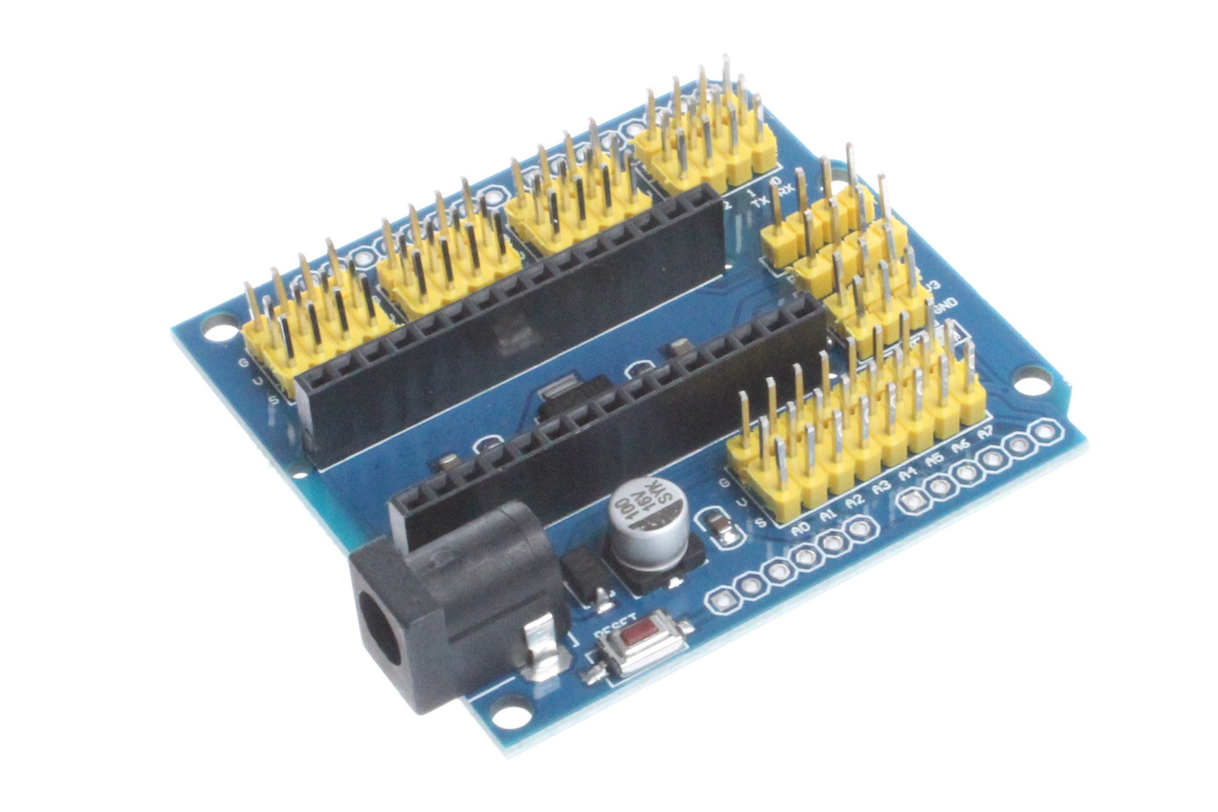 Jual Board IO Expansion Sensor Shield Untuk Arduino UNO R1 R3 Nano 3.0 - Foto 3