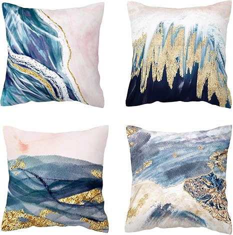 abstract decorative pillows
