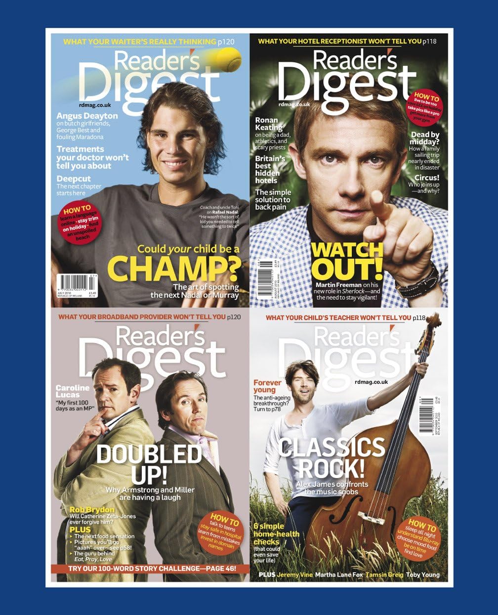 Readers Digest Subscription Gift Pack ( 12 issues)