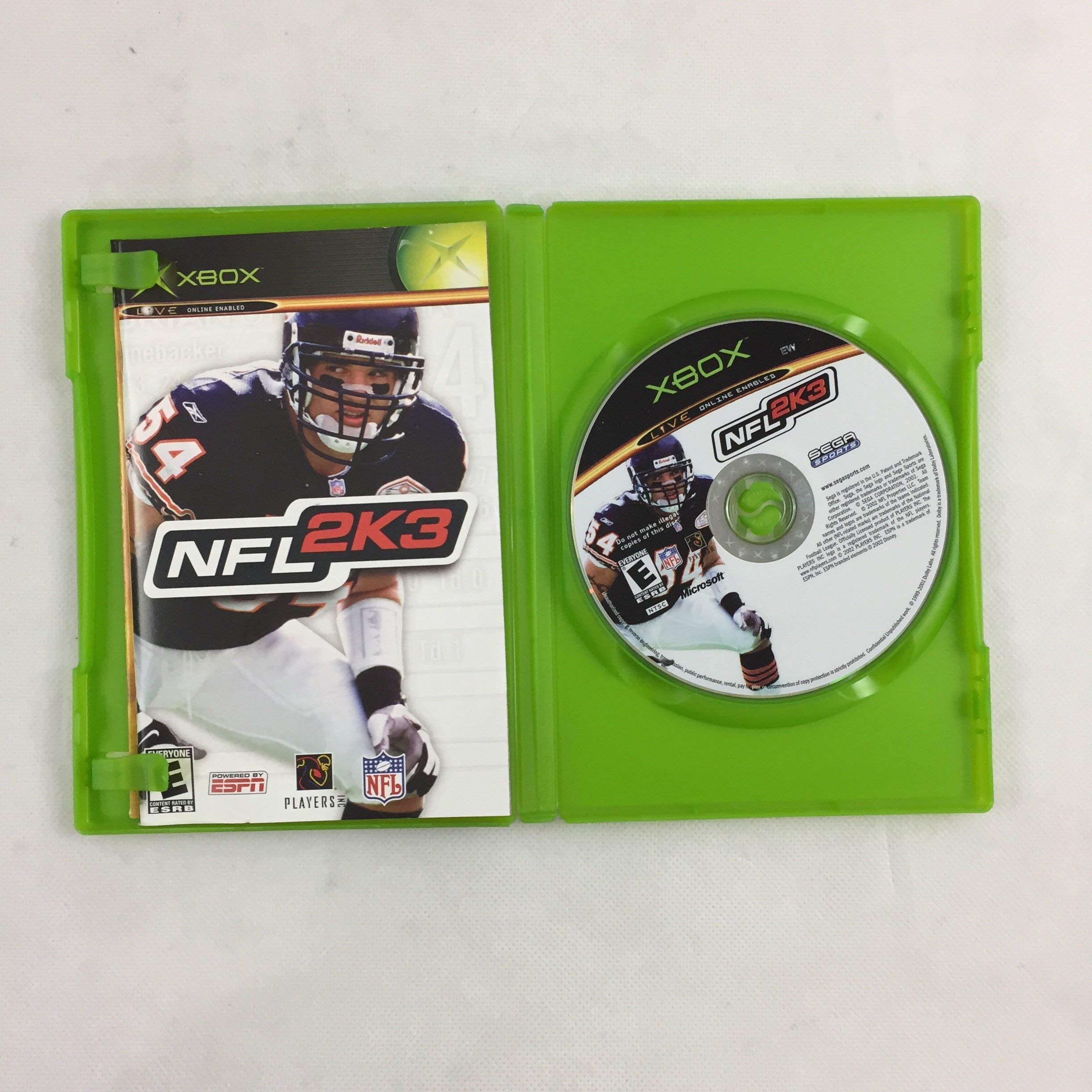 Amazon.com: NFL 2K3 - Xbox (Renewed) : Video Games