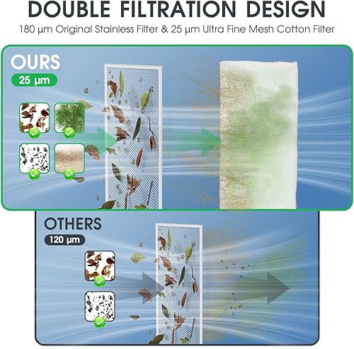 Miniatura 5 de Aspirador recargable 3 en 1 para bañera de hidromasaje para piscina y spa, modo dual y sistema de accionamiento magnético, filtros de malla ultra