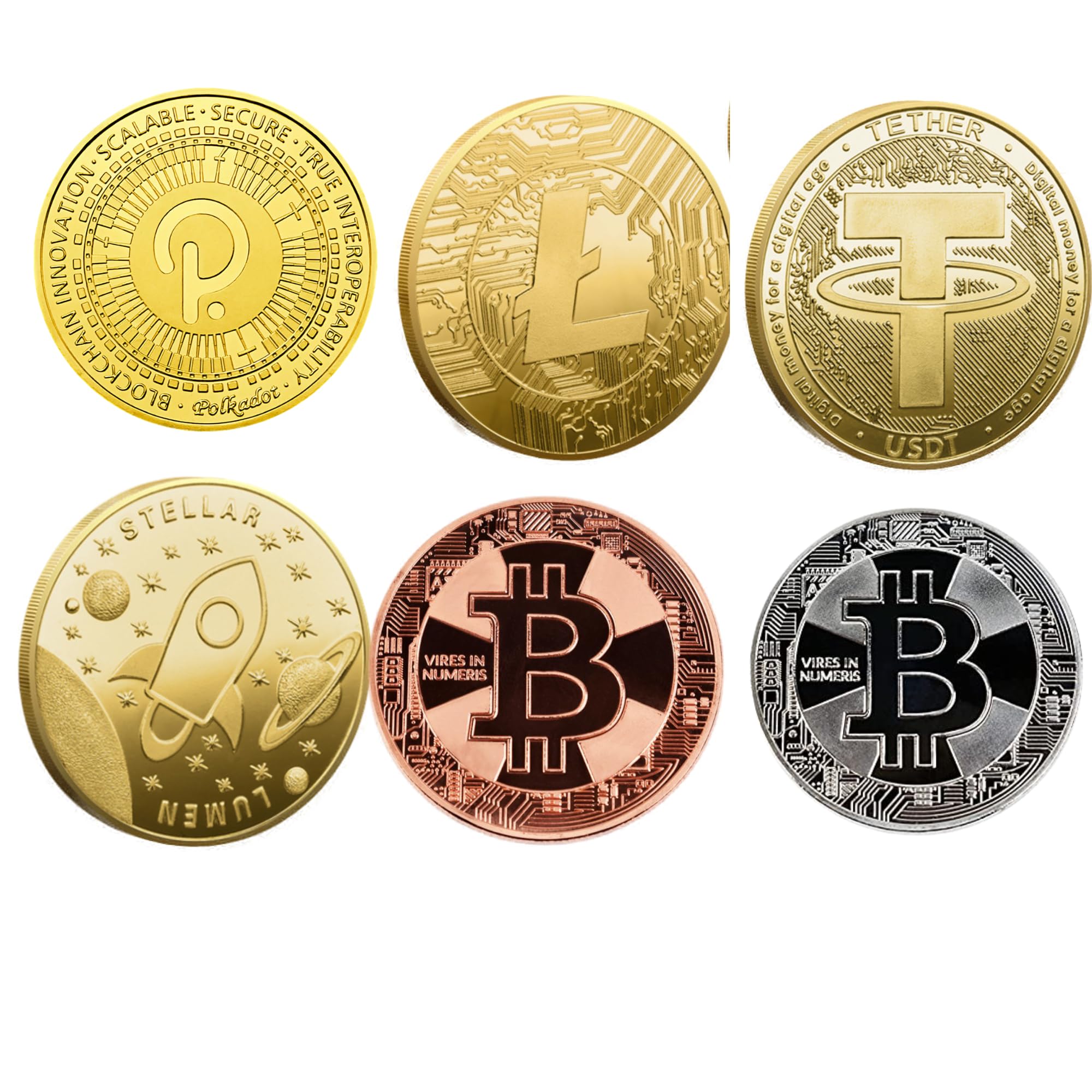 Gold Plated Crypto Silver And Gold Coins Near Me Adiman Cryptocoin Bitcoin  Copper Silver Gold Plated