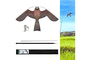 Flying Crow Kite Garden Bird Scarer