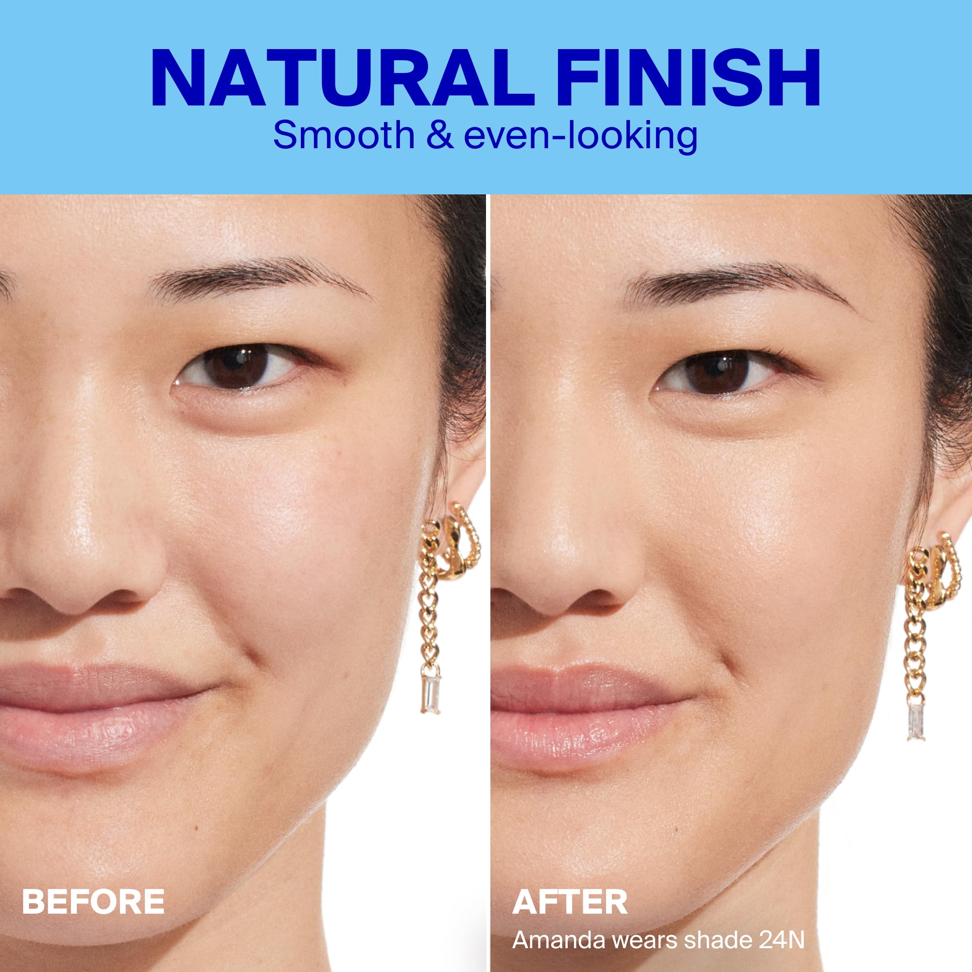 Supergoop! Protec(Tint) Tägliche Gesichtsfarbe LSF 50-24N, leichte und anpassbare Abdeckung für eine ebenmäßige und glatte Haut, natürliches Finish