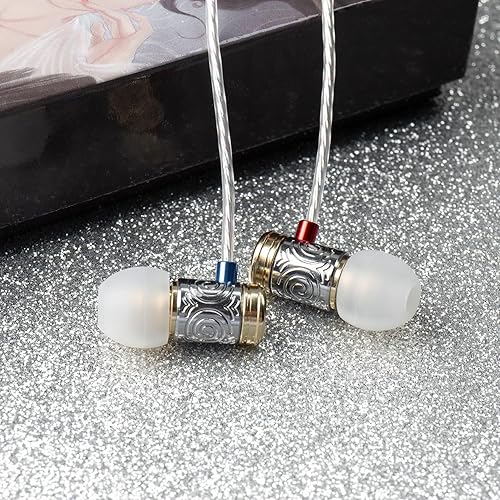 Miniatura 5 de Kinboofi TANGZU Princess ChangLe - Monitor IEM para Systerm, auriculares con cable de calidad de alta fidelidad sin micrófono, auriculares