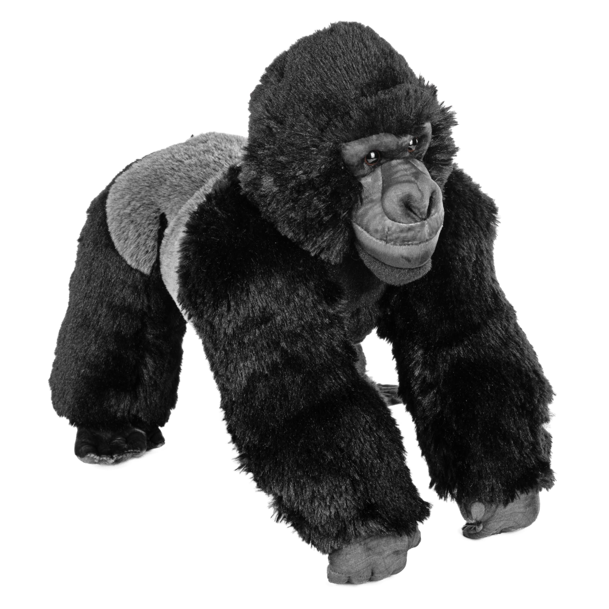 Wild Republic Artist Collection Mountain Gorilla Dian Fossey, Stuffed Animal, 12 Inches, Plush Toy, Fill is Spun Recycled Water Bottles